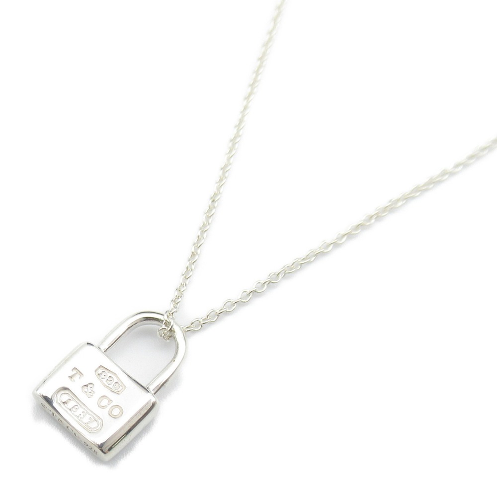 Tiffany Padlock Necklace Silver